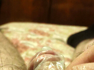 Handjobs on the bed
