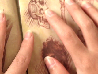 The Girl Found the Book of Evil and Conjured a Flying Dick for Herself