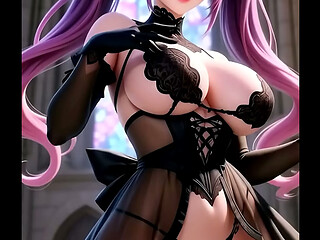 Gothic Girl in a Castle Part 2 - Hentai Animation