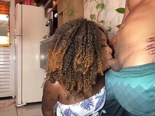 Gozada farta na buceta da negona cavala- Bruna Black