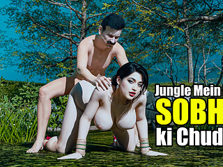 My sexy sister-in-law and I had passionate sex in the jungle. Sex with Savita Bhabhi.