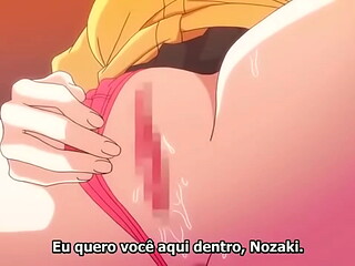 Novinha n&atilde_o gosta do pau de seu namorado e acaba usando do nerd