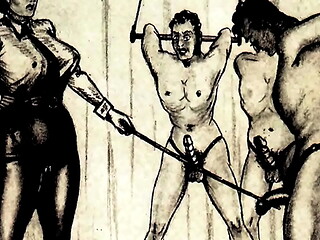 vintage erotic drawings