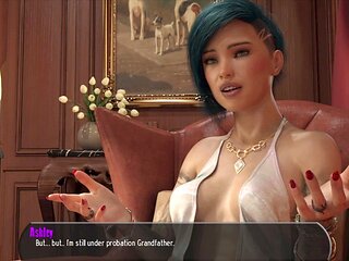 3D erotic story featuring a hot brunette with big boobs