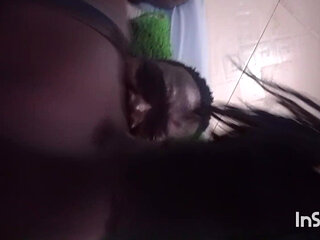 Rose Massages Black Cock Before Penetration