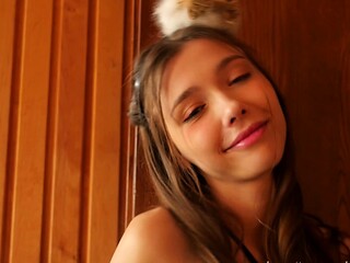 Blonde teen Sierras first erotic masturbation video
