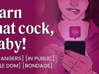 ASMR Audio Porn: Male Dom Fucks Female Sub in Public - BDSM Hookup &ndash_ Pussy Worship - Erotic Audio for Women