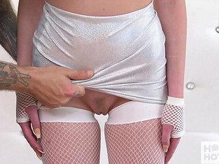 Blonde Teen Alice Pink Takes Rough Anal from Bryan Gozzling - Deep Throat & Doggy Style