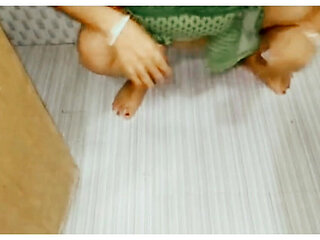 Horny Girl Bathroom Pissing