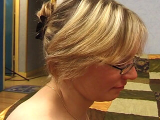 Inked MILF From France Anal Penetrated and Covered with Cum