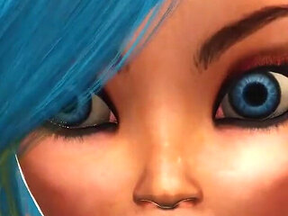 Beautiful female elf gets fucked by the big ogre in the dungeon