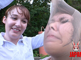 Face Fetish Daydream D Walk with Stocking, Clara and Haruka