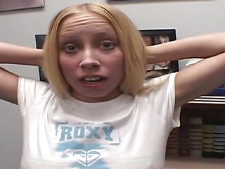 Blonde Pornstar Krysta-lynn Lovely Giving POV Blowjob