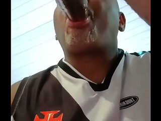 Festinha Bisex de Natal na casa do Papai Noel Tigr&atilde_o Negro - Tia Camila