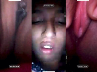 Sex with cute gf on video call