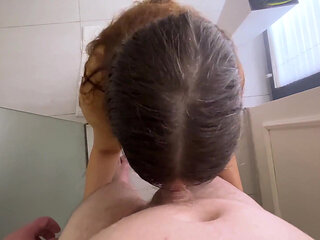 I Caught Him Masturbating and Sucked His Cock