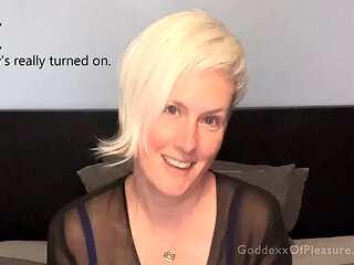 Mommy's Naughty 18th Birthday Gif - Teaching My Step-Son to Stroke Just Right - JOI