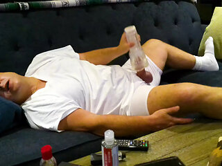 jerking with fleshlight