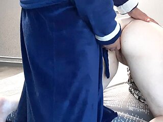 Husband punishes unfaithful wife in a hotwife scenario