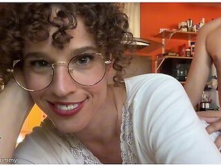 Horny Vlogger Stepmom Fucks College Guy