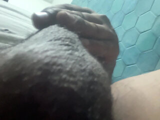 Checking Out My Dick and Started Masturbate