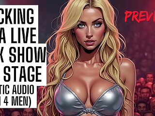 Fucked on Stage in a Sex Show - Audio Porn
