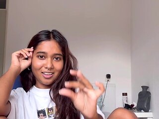 Puny Indian miaz responds to Amanee