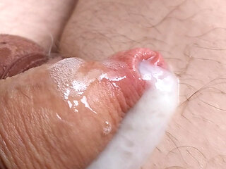 Soft Sissycock Butt-plugged Cumshot