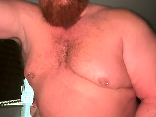 POV Part 2: After 5 Fingers, Big Bear Gives Piggy Rose His Fat Cock
