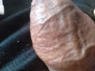 Gay man shows off his enormous dick before going to dinner