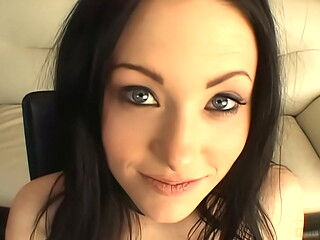 orgy with brunette slut girl
