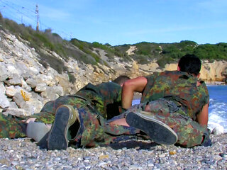 Shameless tourists have orgy at the beach