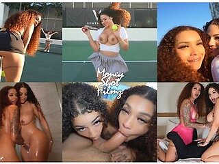 Guy Gets Lucky With 2 Curly Head Big Tits Fat Ass Lightskin
