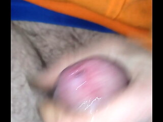 Balls tied off so i cum harder
