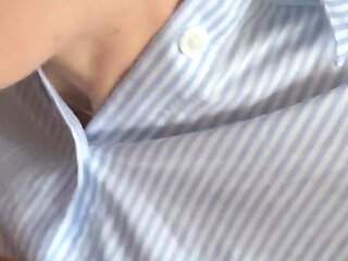 A Neighbor with a Big Booty Swallows My Cock with Her Pussy and Throat. Full Video