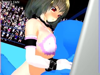 Faphouse animated fight in a 3D world featuring Bokofan