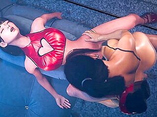 Big Dick Fuck Pussy, Hard Fuck With Car Toon