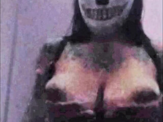 I secretly send my big tits to my stepbrother