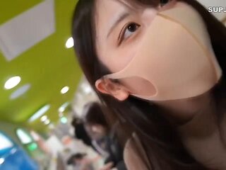 Uncensored Idol-level visual! Creampie inside a beautiful girl with small breasts! ! : Blowjob, Amateur  Japanese Porn