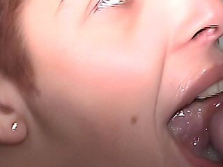 Louisa Washing Her Teeth with Cum and Piss