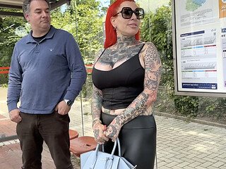 Dragged Away by a Stranger at the Bus Stop and Fucked Hard!