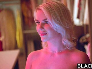 BLACKED Cute Blonde Vic Shares Her BBC Fantasy With Hubby - Slimthick Vic