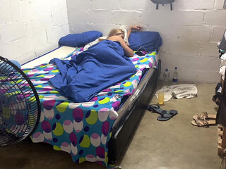 I fuck my stepsister while she's lying in her bedroom and her parents aren't home, I fill her vagina with milk