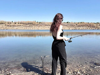 Amateur Teen Step Daughter Amelia Amour Loud Moaning Doggy Style Outdoor Sex By Lake Fishing Trip Gone Wrong