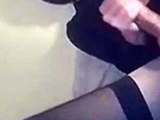 Crossdresser Emo Masturbation