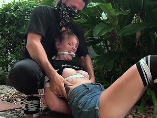 I punish her by tickling her sexy feet