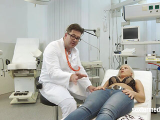 Moisture patient pussy examined