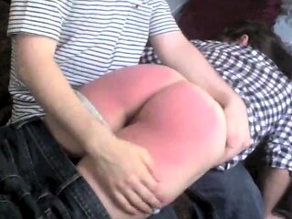 Curvy ass brunette spanked banged and facial