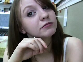 Toilet slut sucking cock