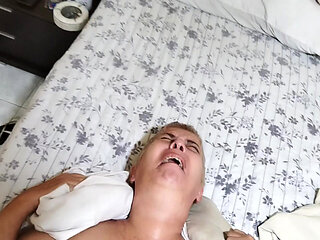 POV mature couple latina my wife enjoys when I fuck her like this